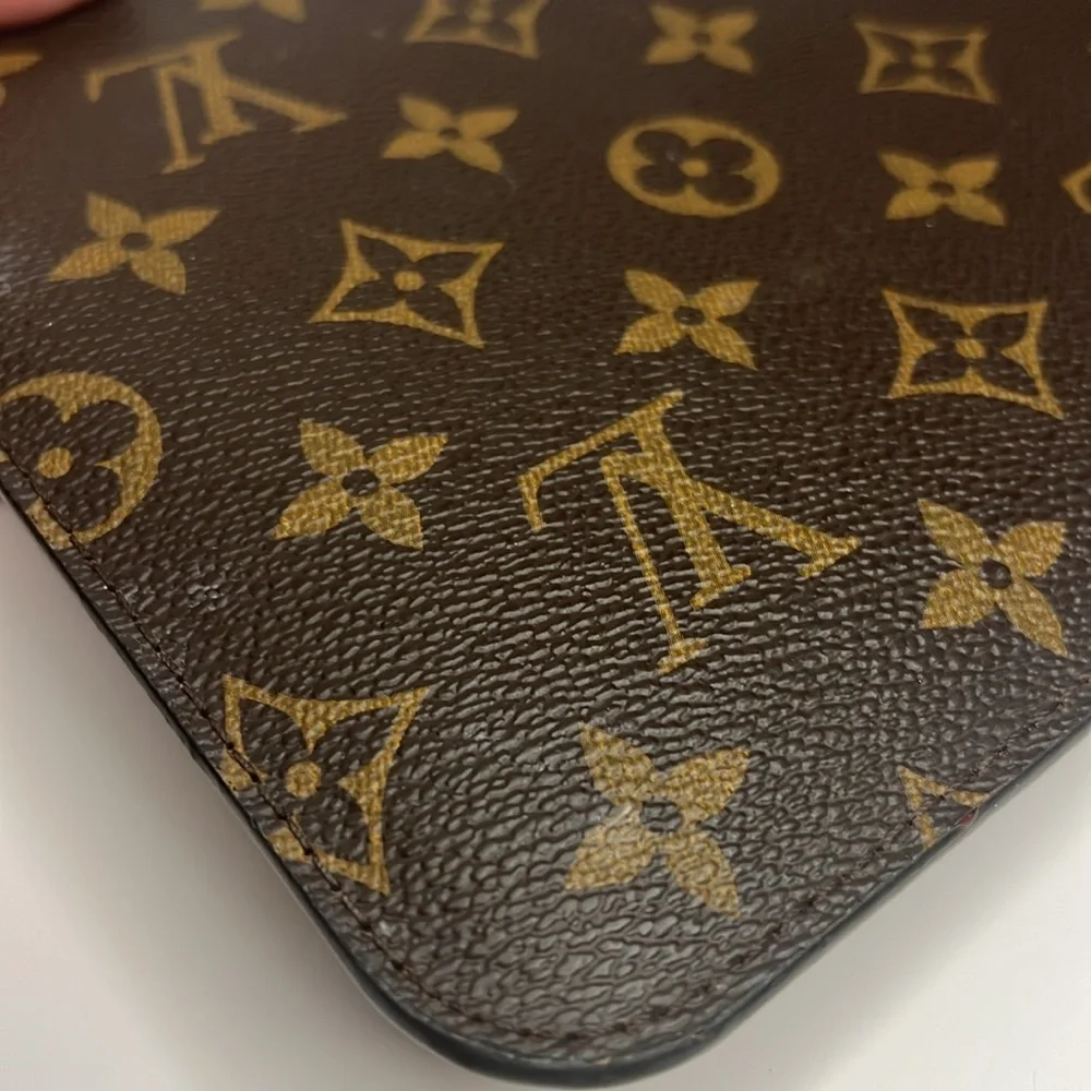 Louis Vuitton Neverfull Pochette Monogram Cherry - Picture 8 of 15